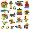 300/500/1000 DIY Kreative Bausteine Großpackung Stadt Klassische Bausteine Zusammengebaut Geburtstagsgeschenk Pädagogisches Spielzeug für Kinder