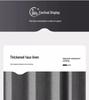 Foldable No-Drill Shower Curtain and Blackout Partition