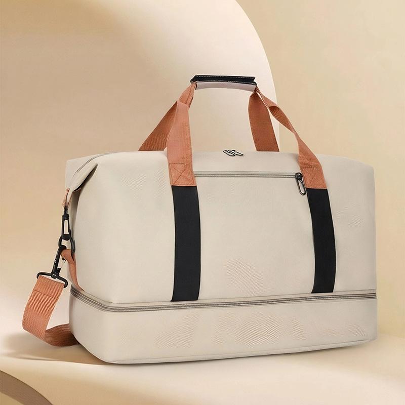 1PC hand-held travel bag women's large-capacity short-distance hiking can cover tie rod boarding bag yoga swimming fitness bag