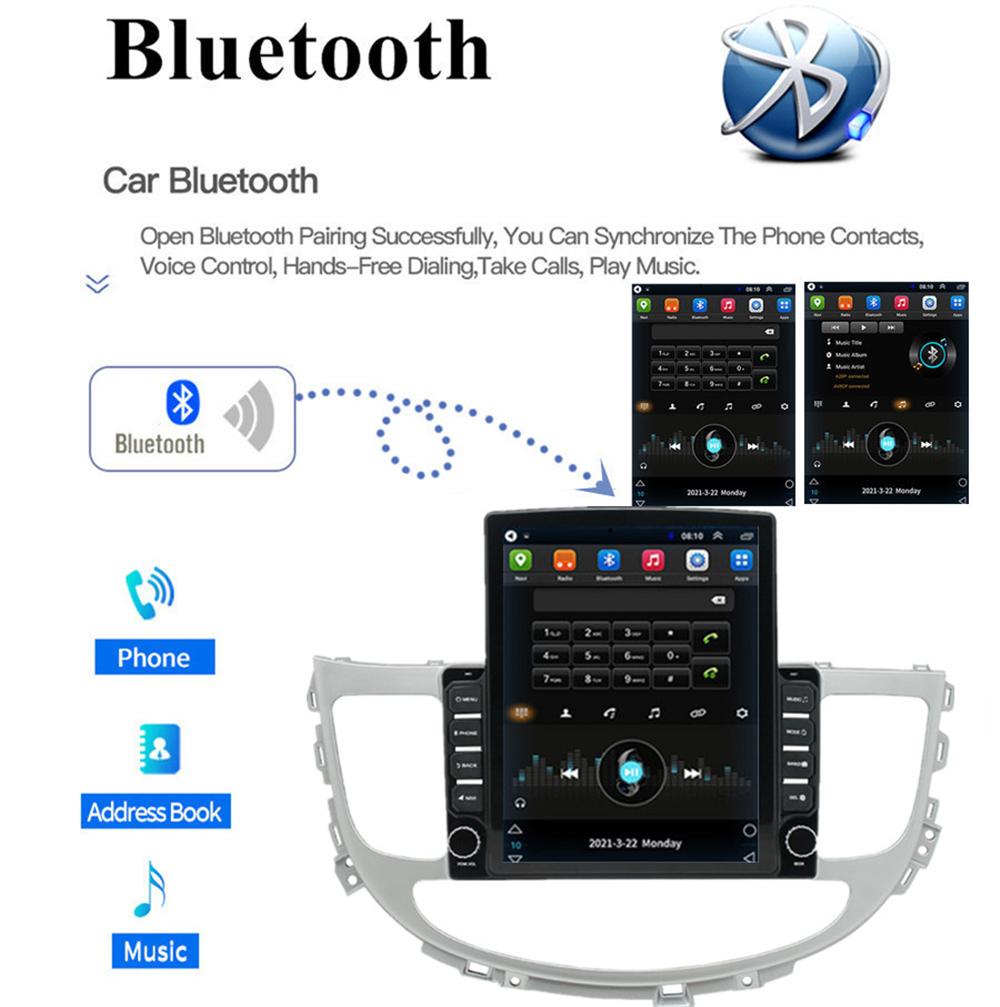 9.7" Stereo Radio GPS Head Unit For Hyundai Genesis Sedan 2009-2014 with Carplay