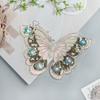Colored Butterfly Shiny Sequins Mesh Beads Decorative Clothing Luggage Dress Top Accessories Cloth Stickers Accessories