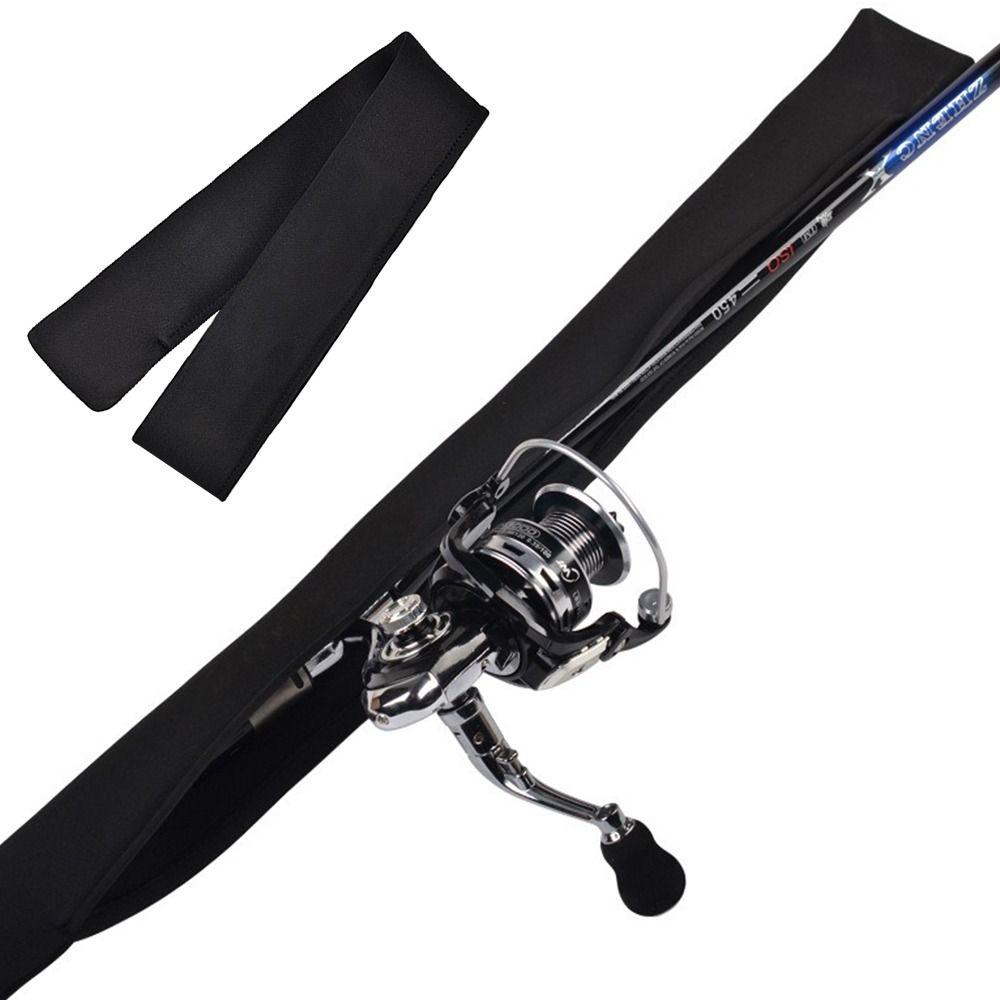 Elastic Fishing Rod Bag Folding Fishing Rod Protective Cover Multifunctional Lure Rod Bag