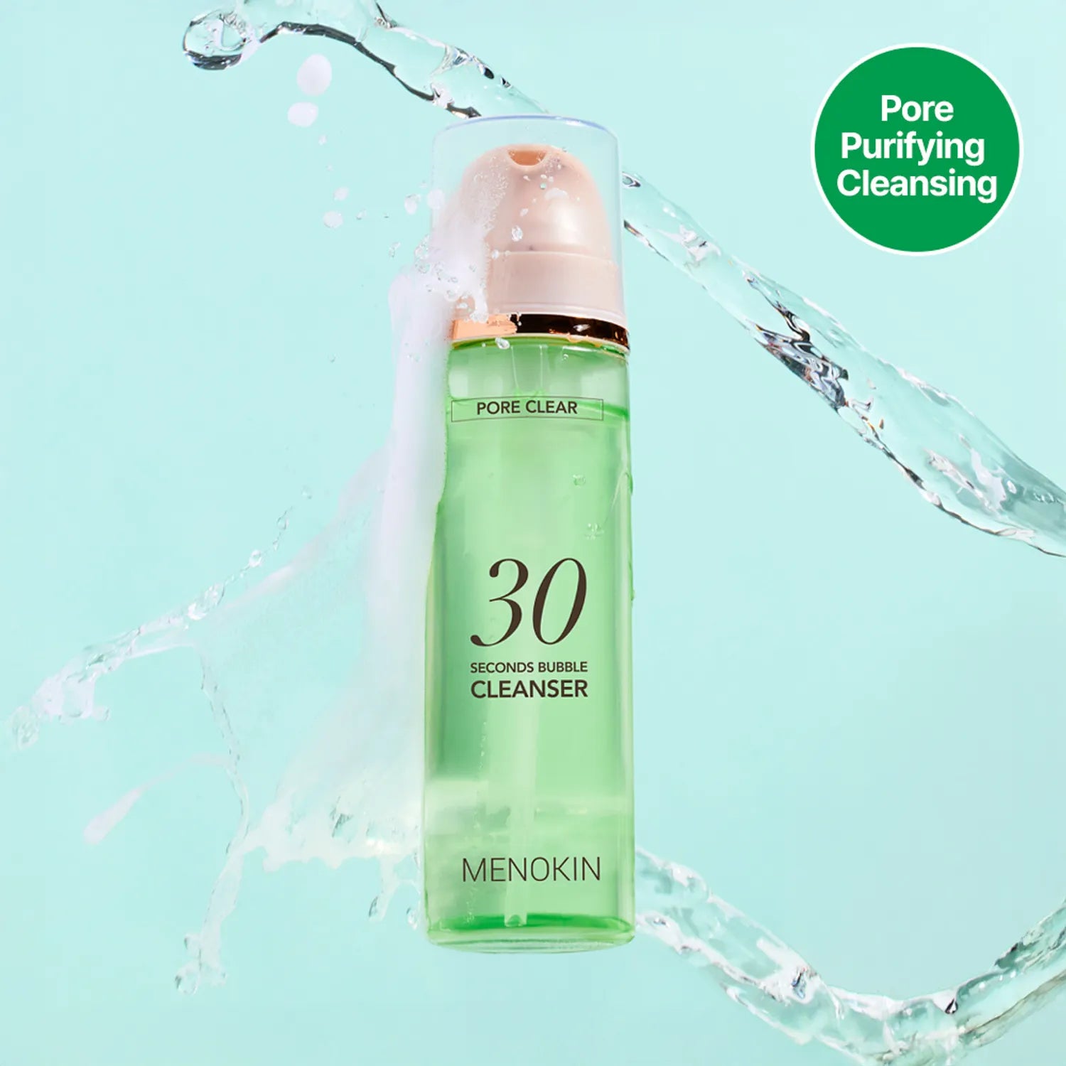 MENOKIN 30 Seconds Bubble Cleanser Pore Clear 150ml 150ml