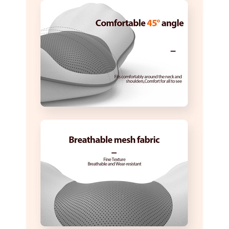 Cervical Massager Neck Back Massager Kneading Office Home Cushion Car Massage Pillow Relax Muscles