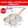 Thickened Omelet Egg Frying Pan with Lid Nonstick 4 Cups Pancake Fried Egg Pan for Breakfast Skillet Egg Cooker Pan Mold