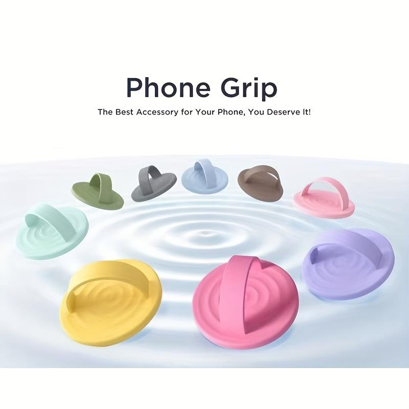 1Pc enhanced magnetic mobile phone holder, comfortable silicone removable ring grip, finger ring holder