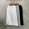 C S In The Room yooSoo Cut Slit Belt Loop bandIng Long Skirt 3Color