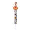 Handmade Baby Pacifier Clip Chain Cotton Cartoon Style Pacifier Holder Dummy Clips Baby Christmas Gift