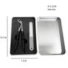 Stainless Steel Long Handle Curved Nail Clipper with Large Grip