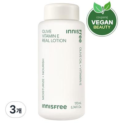 Olive Vitamin E Real Lotion, 170ml, 3 Units