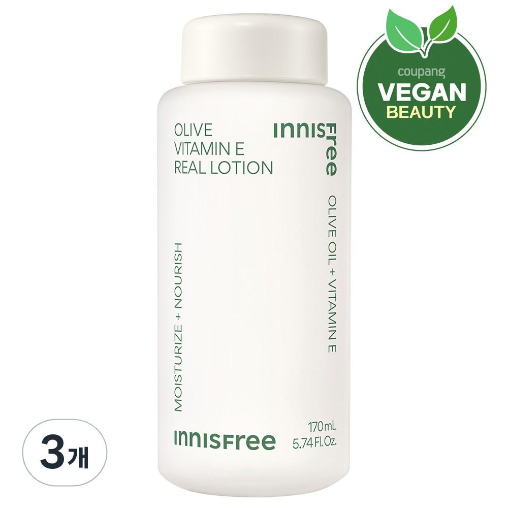 

Innisfree Olive Vitamin E Real Lotion, 170ml, 3 units