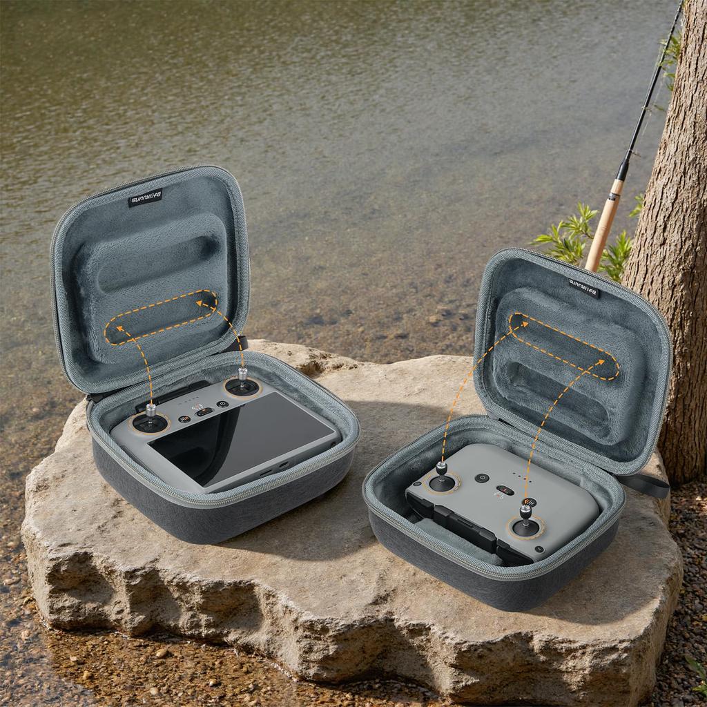 TOMGDRACO Storage Case for DJI RC 2RC-1DJI RC-N3RC-N2N1, DJI Mini5 ProAIR 3SMini 4 Pro, DJI RC 2 Remote Control Storage Bag, Portable Bag,