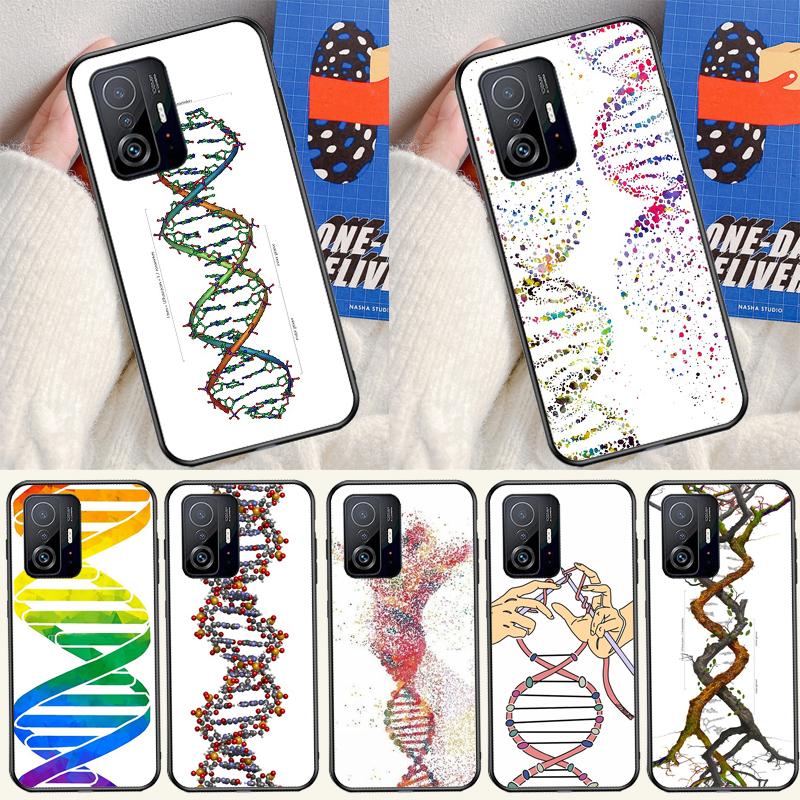 Science DNA Chemistry Cover For Xiaomi 14 Ultra 13 11T 12T 13T 14T Pro POCO X7 X6 Pro X3 X5 F3 F5 M6 F6 Pro Case