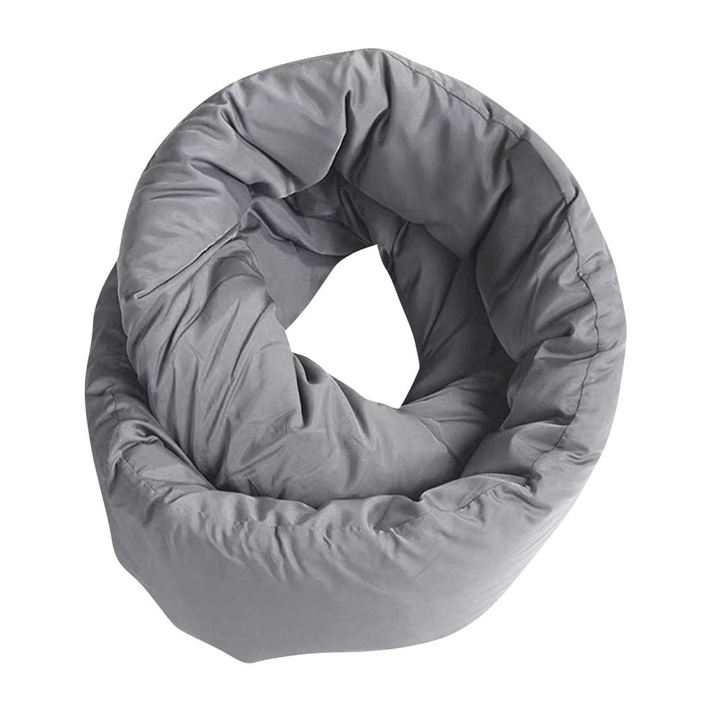 Pillow And Eye Mask - Travel Neck Pillow - Versatile Soft 360 Support Scarf - Machine Washable - Home Travel Flight Road Trips