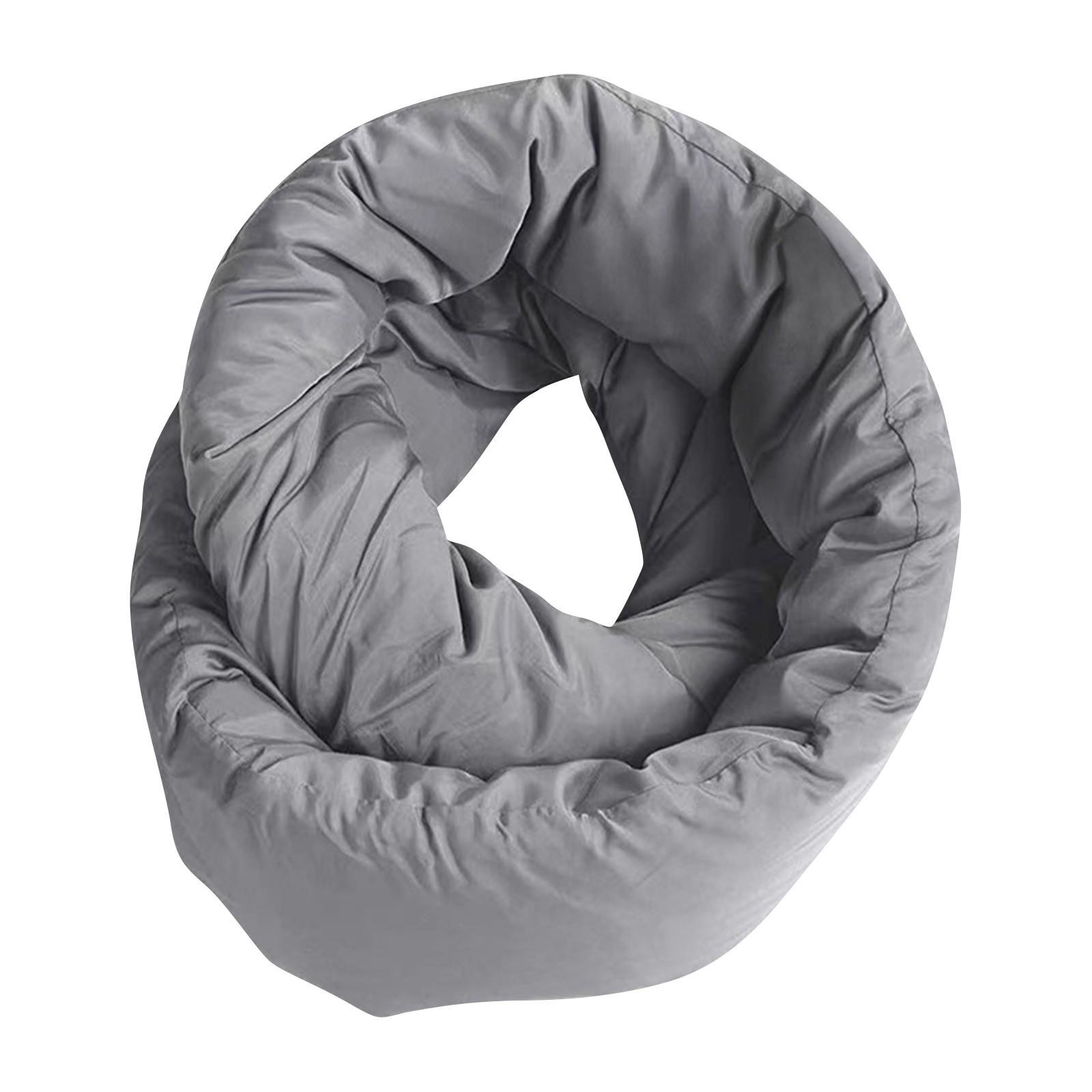 

Подушка и маска для глаз - Подушка для шеи для путешествий - Универсальный мягкий шарф с поддержкой на 360 градусов - Можно стирать в стиральной машине - Домашние путешествия Полеты Автопутешествия One Size зелёный