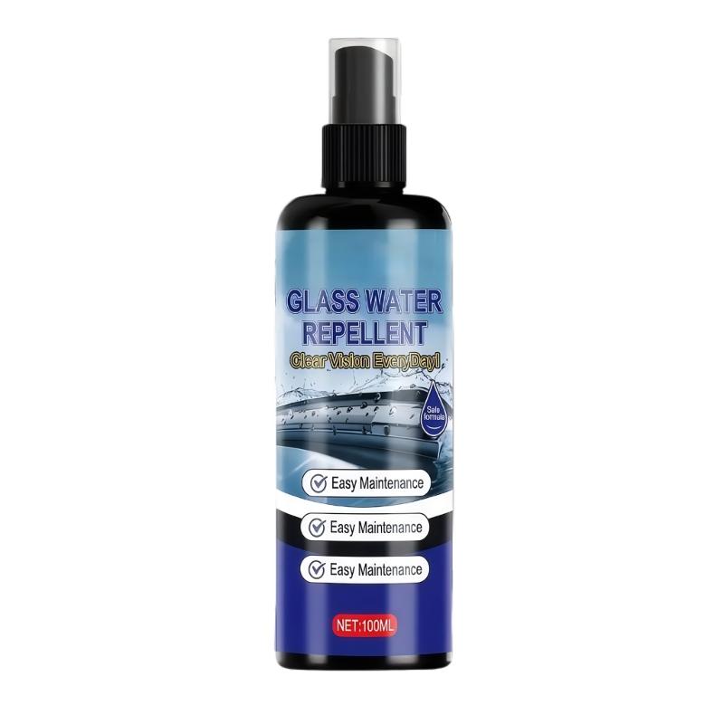 

Advanced Anti Rain Liquid Coating with Towel For Car Glass Lasts Long 100ml Windshield Water Repellant Sprayer Easy to Use 1