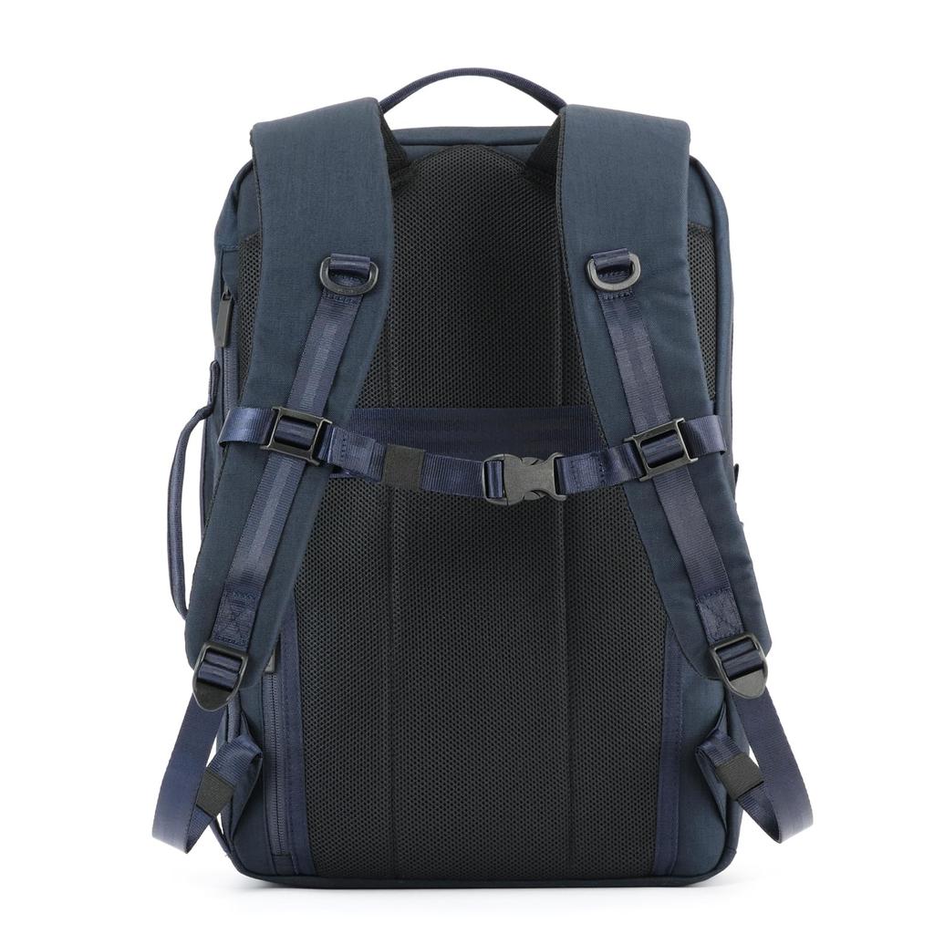 Ace Gene Men's Duramuve Backpack, Fits B4 Sizes and 15.6-inch Laptops, Includes 19L Chest Belt, Adjustable Storage, Air Mesh Back for Stuffiness,