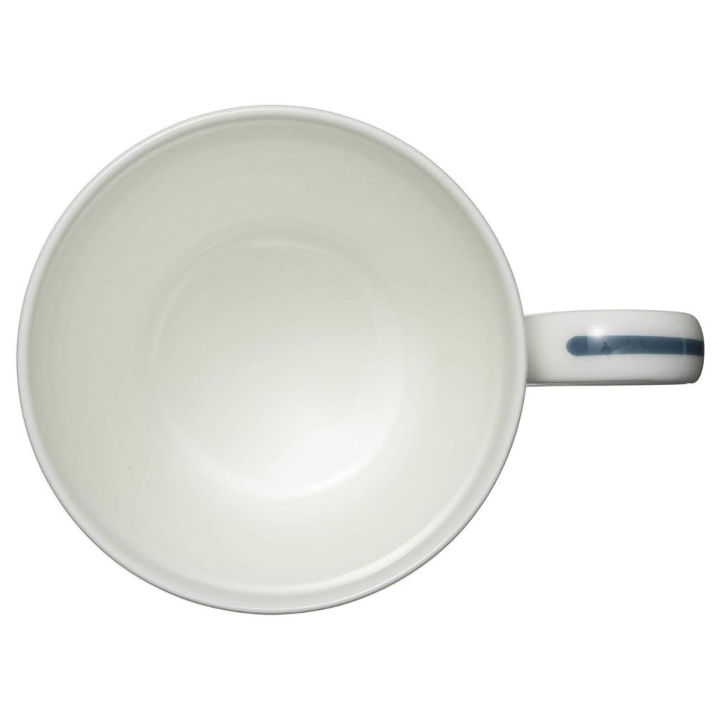 Hrnek Noritake 285cc Kolekce hrnků s abecedou Vhodné do mikrovlnné trouby Vhodné do myčky nádobí H Kostní porcelán MT59880/4946-H