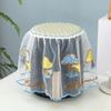 Delicate Lace Air Fryer Dust Cover Round Pastoral Style Cooker Protector Appliances Dustproof Cover Rice Cooker