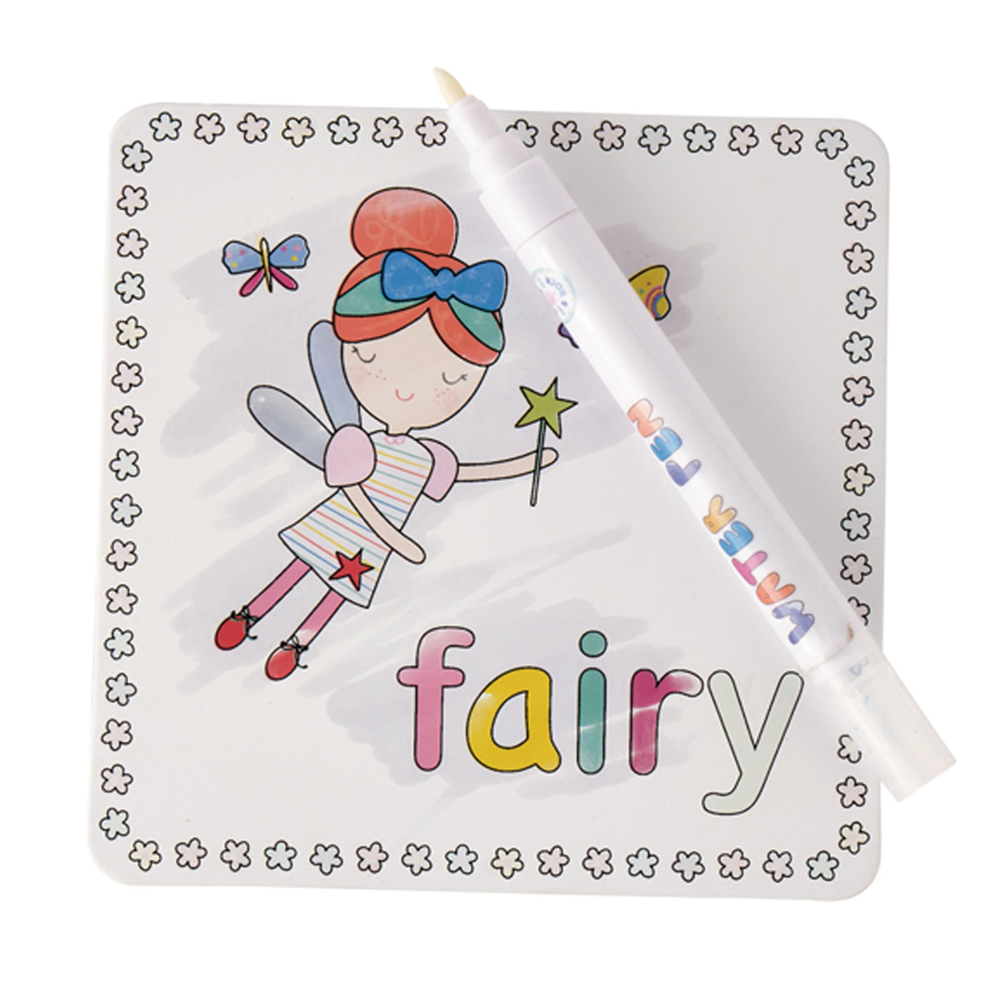

Floss & Rock 40P3604 Rainbow Fairy Water Pen and Card