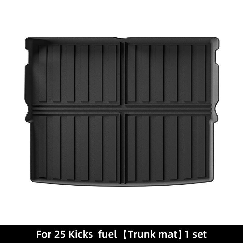 Nissan Kicks Floor Mats: TPE Vehicle-Specific Mats for Trunk and Interior - Fits 25 Models, Cross-Border Compatible.