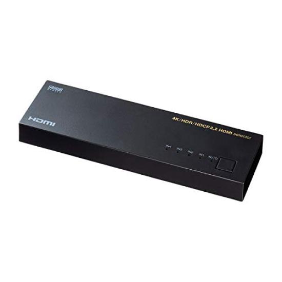 and HDCP Compatible HDMI Switch 1 4K, HDR, 2.2 (4 Inputs, Output) SW-HDR41L