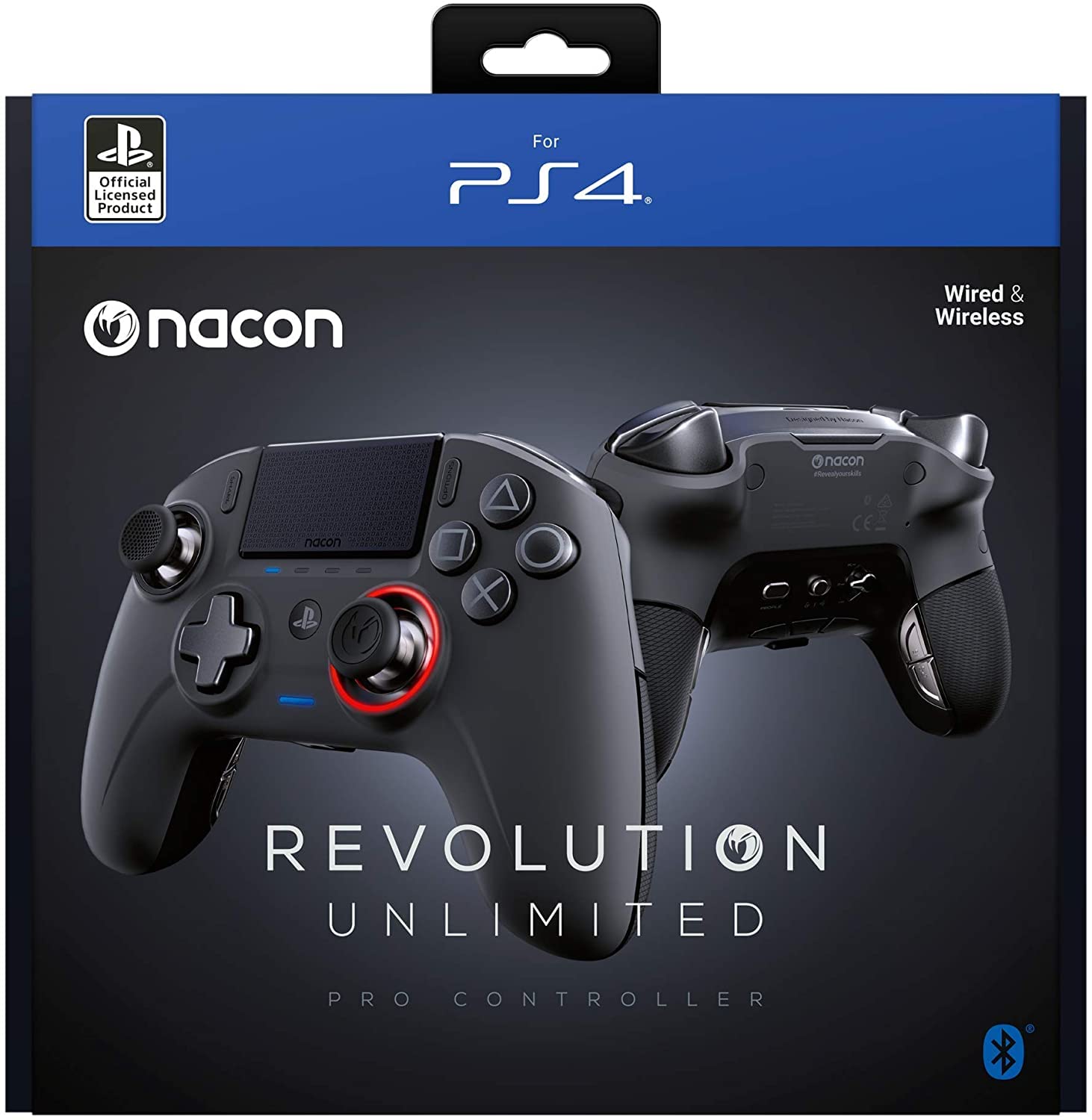 

NACON Controller Esports Revolution Unlimited Pro V3 PS4 PC / Wired/Wireless NACON-311608 [Product]