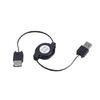 Portable USB 2.0 Male To Female Retractables Data Charging Extendable Cable for Various USB Accessories
