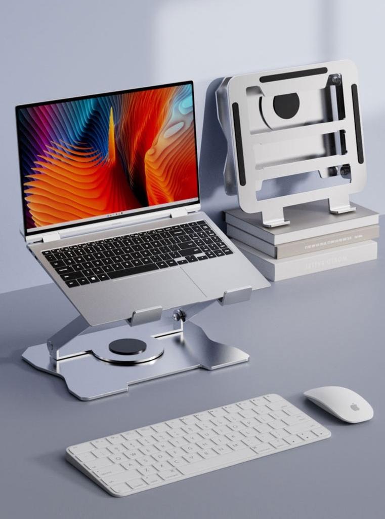 Ergonomic table stand/stand for the laptop macbook PRO AIR M1 M2 M3