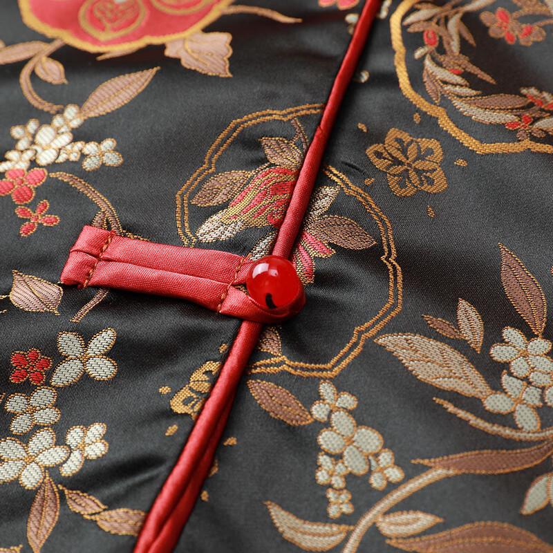 Elegant Chinese Style Button-Up Jacket for Women