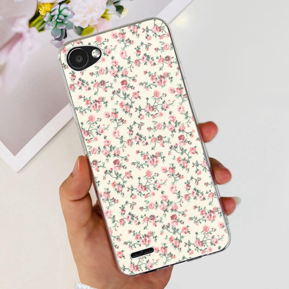 For LG Q6 Case M700 M703 Cute Painted Cover Soft Silicone Phone Case For LG Q6 Q6+ LGQ6 Back Cover Bumper For LG Q6 5.5'' Fundas