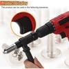 3pcs Pop Rivet Gun Adapter Kit, Cordless Electric Power Drill Rivets Attachment with 4 Rivet Heads 2.4mm, 3.2mm, 4.0mm & 4.8mm,