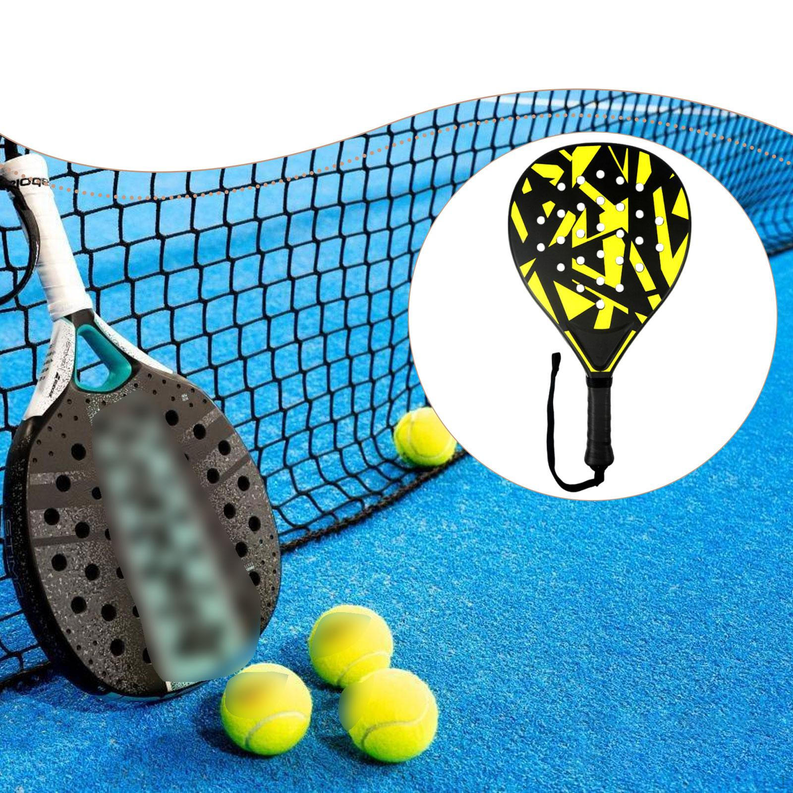 Ракетка для падела, удобная ручка, для соревнований, тренировок, практика, прочность, портативная, премиум, 1 Pieces Racket