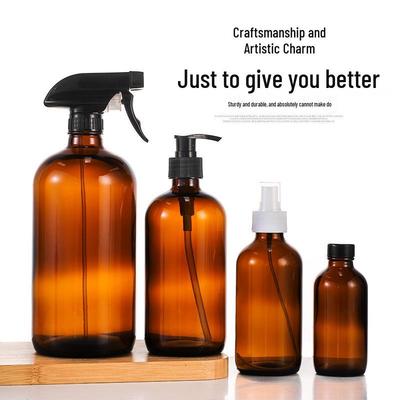 500ml Brown Boston Bottle, Blue Glass Bottle 60ml, 16oz Spray Bottle, Brown Lotion Container