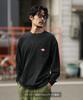 [GERRY] Custom Diamond Patch Long Sleeve Pocket T-Shirt