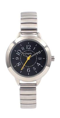 Fragola 10 ATM Water Resistant Bellows Watch Silver [Follow] N04023A-5 SV/BK Women's