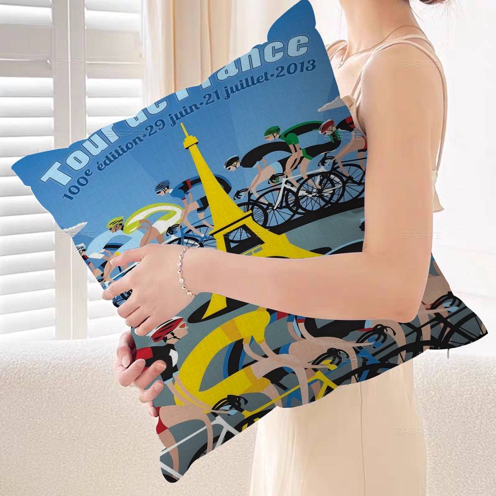 

Tour of F-France Cushion Cover Pillowcase Upholstery Sofa Throw Pillow Home Decor Pillowcas 12x12Inch