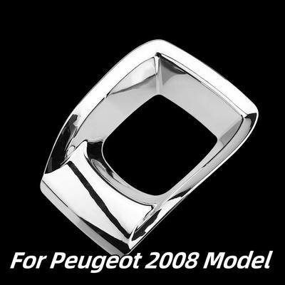 Car Gear Shift Knob Panel Sticker for Peugeot 2008 2014 2015 2016 2017 2018 LHD AT Gear Cover Decoration Trim Accessories