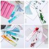 Bookmark Mould Rectangle Silicone Mold Making Epoxy Resin Jewelry Art Craft Hanging Hole Tool for Craft Making 5 In 1