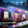 110V 220V LED Strip Light 360 Round Rainbow RGB Neon Tube Light Flexible LED Tape Rope 8 Modes Waterproof Stripe Lamp Christmas