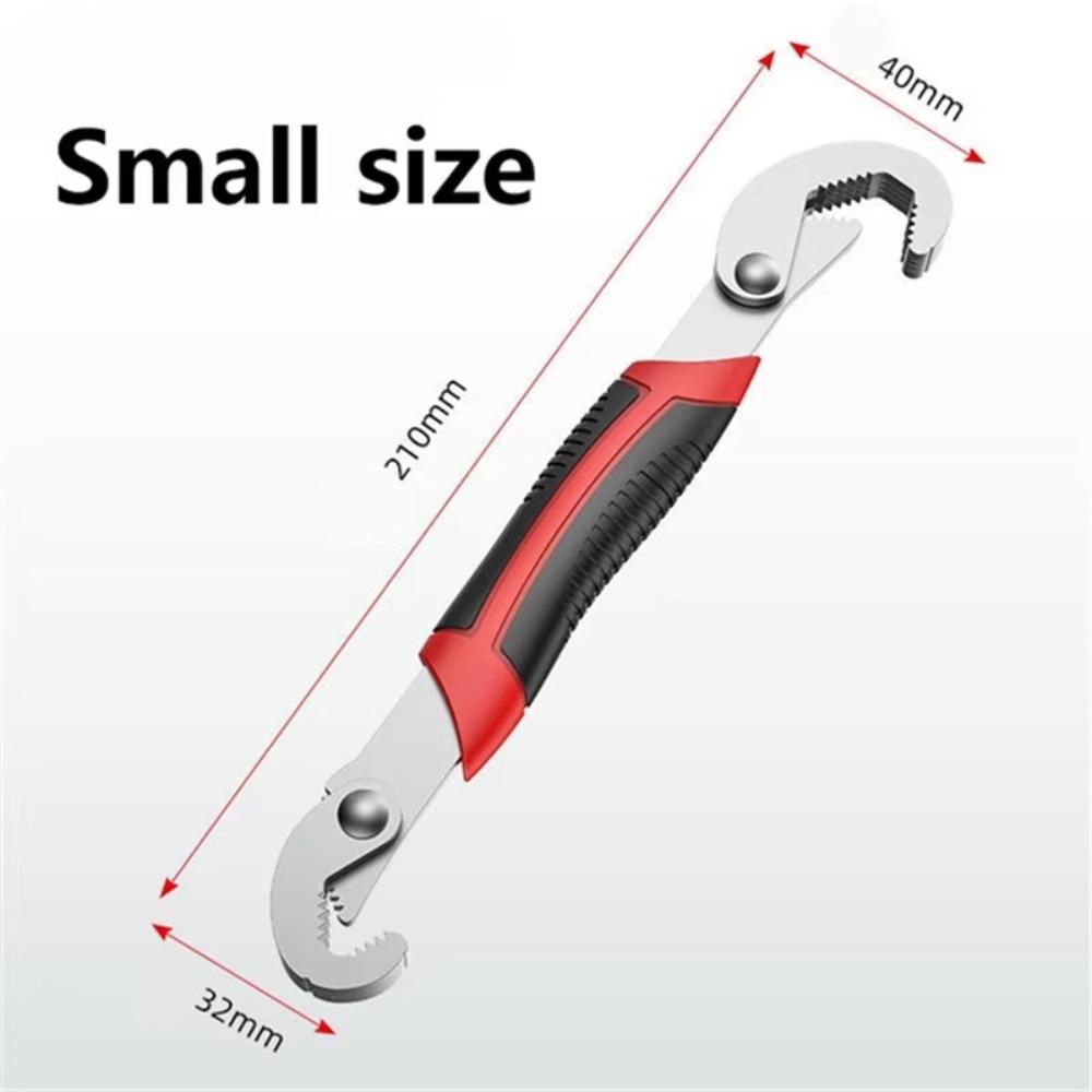 Large Opening Adjustable Wrench Universal Pipe Wrench Hardware Tool Mouth Pliers Small