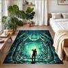 Crystal Velvet Rug Soft Non Slip Indoor Floor Mat Home DecorHellraiser Pinhead