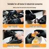 Wusijing Food-Grade Black Nitrile Disposable Gloves for Kitchen, Industrial, and Household Use - Powder-Free