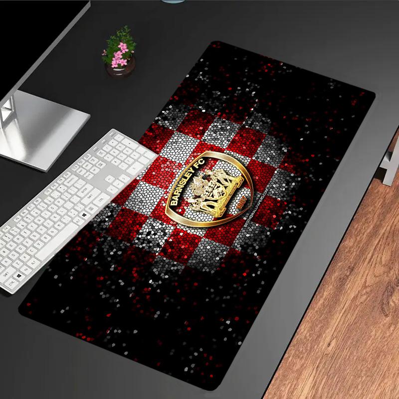Barnsley Crest Design Mouse Pad, Rubber Base, Mouse Pad for Gamers and Office Use, Gaming Desk , Easy To Clean Mat Christmas fan gifts
