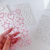 Star Heart Crystal Decoration Stickers Acrylic Imitation Pearl Stickers Gemstone Card Handmade Sticker For Girls DIY Art Supplie