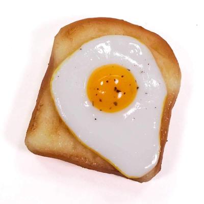 Fried Egg Toast Food Sample Magnet Cute Funny Souvenir Gift 269M Coconut Accessories