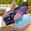 Anime O-oshi No Ko Badetuch Mikrofaser Weich Wasserabsorbierend Atmungsaktiv Für Mädchen Kinder Dekorativ Cartoon Strandtuch