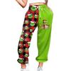 Women's Casual Fashion Christmas Printed Casual Sweatpants Elastic Waist Drawstring Pants
