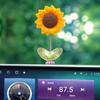 Sunflower Car Dashboard Decorations Cute Bobblehead Sunflower Car Dashboard Decor For Dashboard