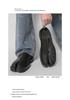 Men's Retro Split-Toe Leather Loafers & Mules - Large Size Slip-On Half Slippers